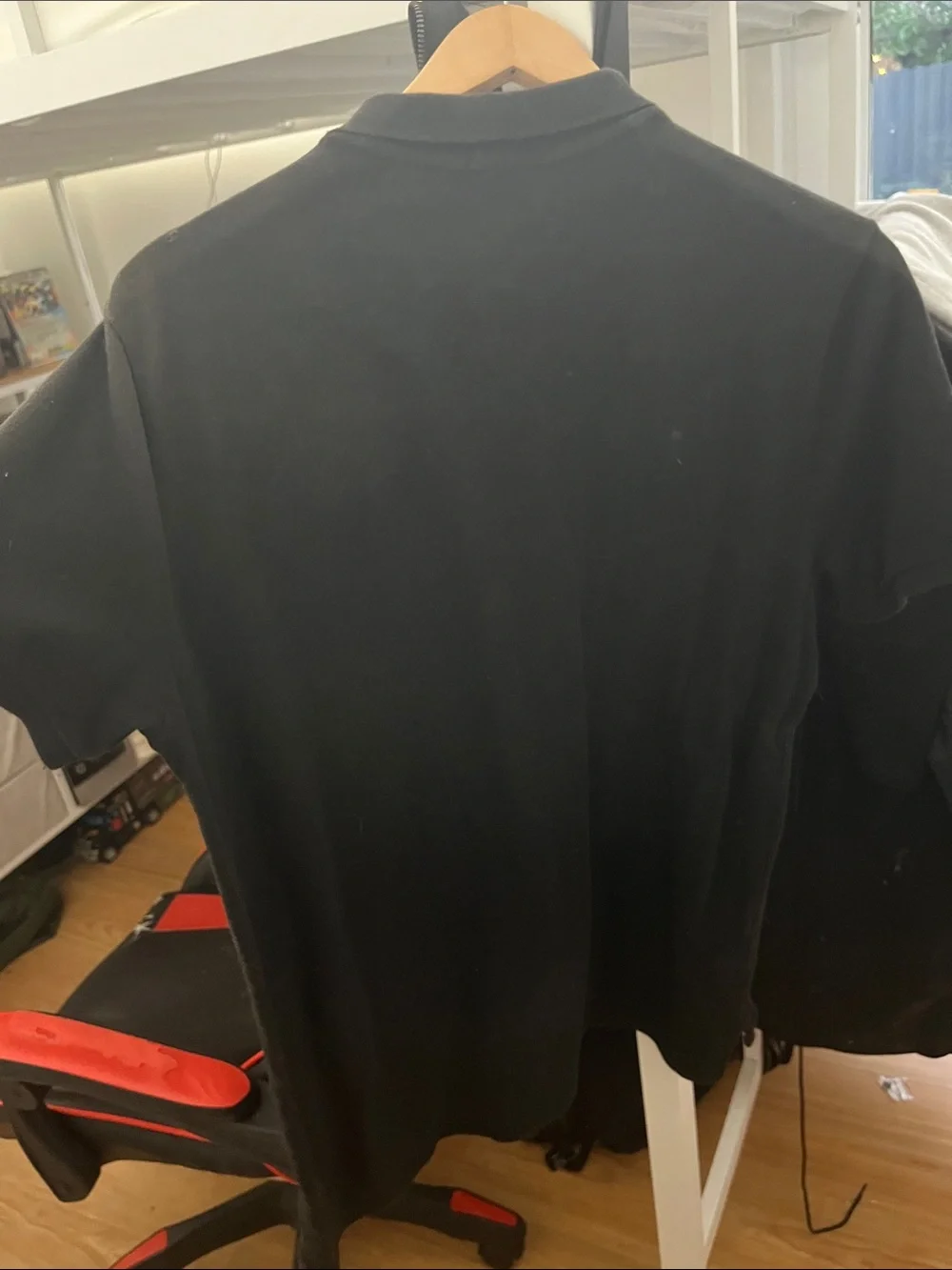 Polo by Ralph Lauren Black Polo with Red Pony Logo
